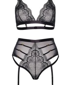 Leg Avenue Lace Bralette Set Lingerie Sets