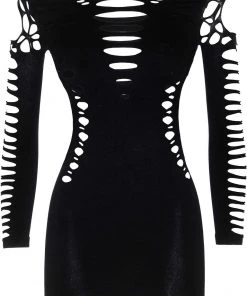 Leg Avenue Shredded Mini Dress Ladies Fetish Clothing