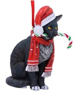 Nemesis Now Lisa Parker Candy Cane Cat Hanging Ornament All Homeware 12 Nemesis Now Lisa Parker Candy Cane Cat Hanging Ornament All Homeware