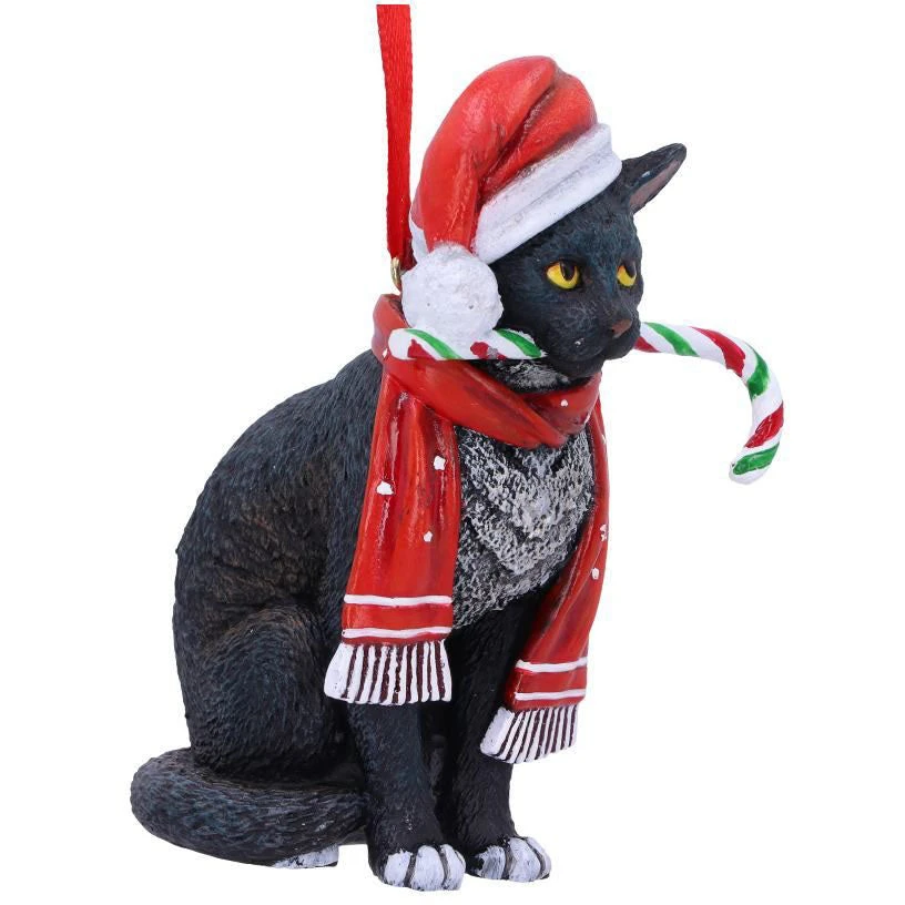 Nemesis Now Lisa Parker Candy Cane Cat Hanging Ornament All Homeware 6 Nemesis Now Lisa Parker Candy Cane Cat Hanging Ornament All Homeware