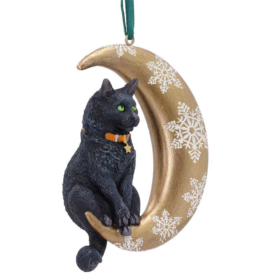 Nemesis Now Lisa Parker Moon Cat Hanging Ornament 6 Nemesis Now Lisa Parker Moon Cat Hanging Ornament