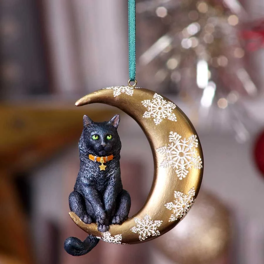 Nemesis Now Lisa Parker Moon Cat Hanging Ornament 9 Nemesis Now Lisa Parker Moon Cat Hanging Ornament
