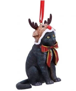 Nemesis Now All Homeware Lisa Parker Reindeer Cat Hanging Ornament 12 Nemesis Now All Homeware Lisa Parker Reindeer Cat Hanging Ornament