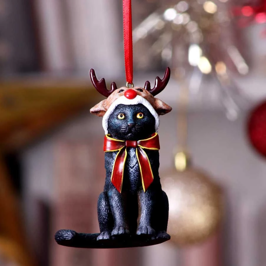 Nemesis Now All Homeware Lisa Parker Reindeer Cat Hanging Ornament 9 Nemesis Now All Homeware Lisa Parker Reindeer Cat Hanging Ornament