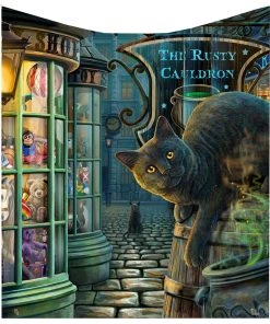 Nemesis Now Lisa Parker Rusty Cauldron Throw