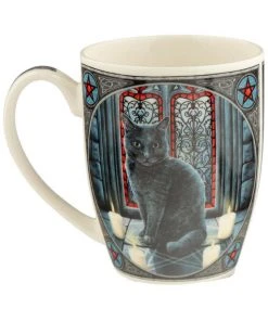 Puckator Kitchen Lisa Parker Sacred Circle Cat Mug