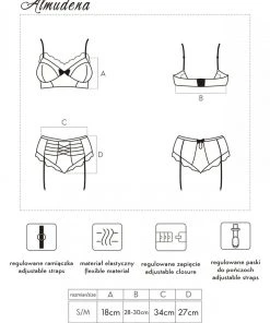 Livia Corsetti Almudena Lingerie Set Black