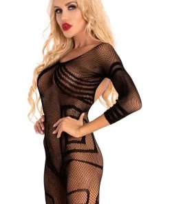 Livia Corsetti Monata Bodystocking Black