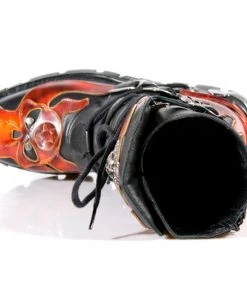 New Rock Boots Gothic Boots New Rock Flame Boots With Demon Skull M.107-S1