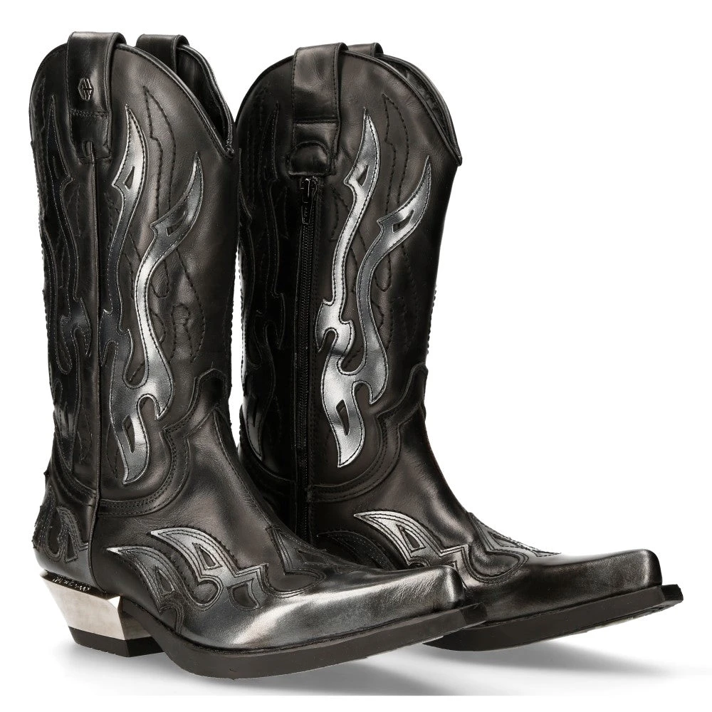 New Rock Boots New Rock Cowboy Boots M.7921-S3 4 New Rock Boots New Rock Cowboy Boots M.7921-S3