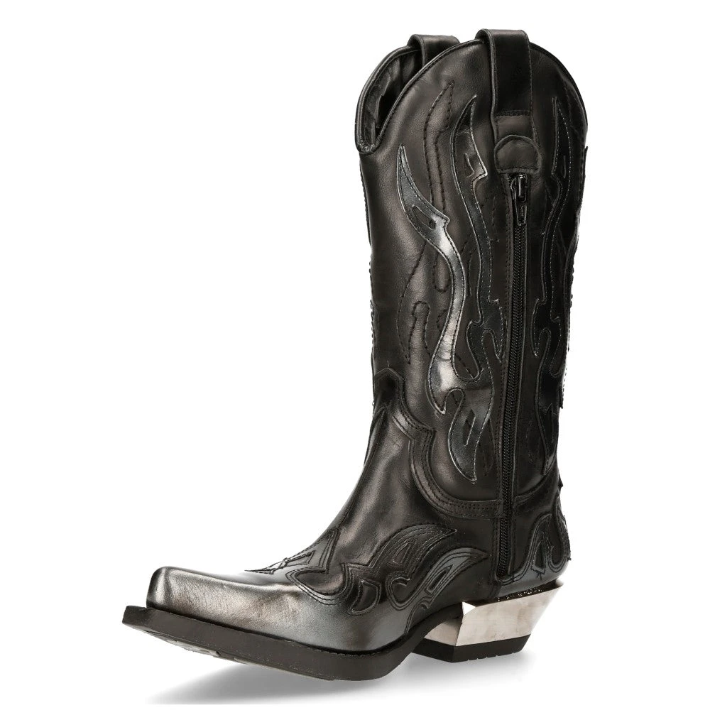 New Rock Boots New Rock Cowboy Boots M.7921-S3 7 New Rock Boots New Rock Cowboy Boots M.7921-S3