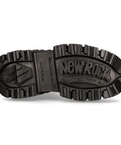 New Rock Boots Gothic Boots New Rock Vintage Flower Multi Holo Boots M.MILI084C-S21