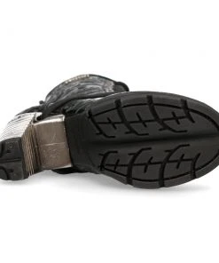 New Rock Boots New Rock Vintage Flower Trail Boots M.TR001-S24 Gothic Boots