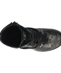 New Rock Boots New Rock Vintage Flower Trail Boots M.TR001-S24 Gothic Boots