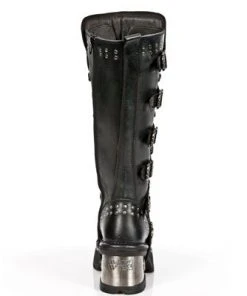 New Rock Boots Gothic Boots New Rock Ladies Knee Skull Boots M.1030-S1 18 New Rock Boots Gothic Boots New Rock Ladies Knee Skull Boots M.1030-S1