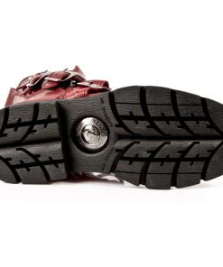 New Rock Boots New Rock Red Comfort Boots M.1473-S12 Gothic Boots