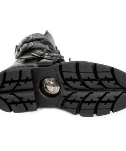 New Rock Boots New Rock Black Comfort Light Boots M.1473-S49 Gothic Boots