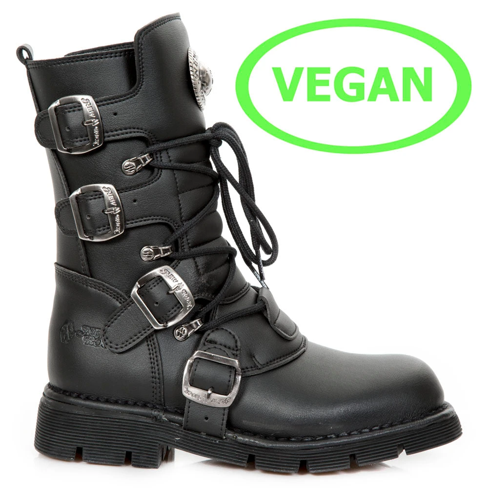 New Rock Boots Gothic Boots New Rock Vegan Comfort Sole M.1473-V1 Boots 4 New Rock Boots Gothic Boots New Rock Vegan Comfort Sole M.1473-V1 Boots