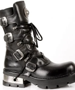 New Rock Boots Gothic Boots New Rock Mid Calf Boots M.373-S1