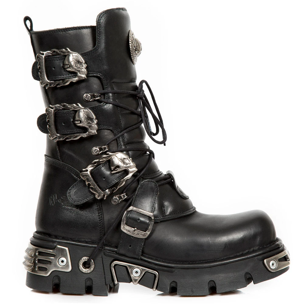 New Rock Boots New Rock Metallic Collection Gothic Boots M.391-S1 12 New Rock Boots New Rock Metallic Collection Gothic Boots M.391-S1