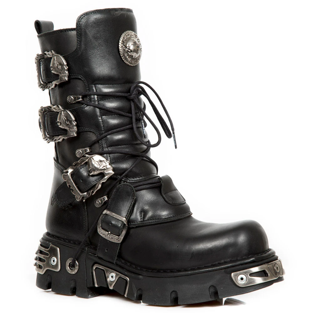 New Rock Boots New Rock Metallic Collection Gothic Boots M.391-S1 5 New Rock Boots New Rock Metallic Collection Gothic Boots M.391-S1