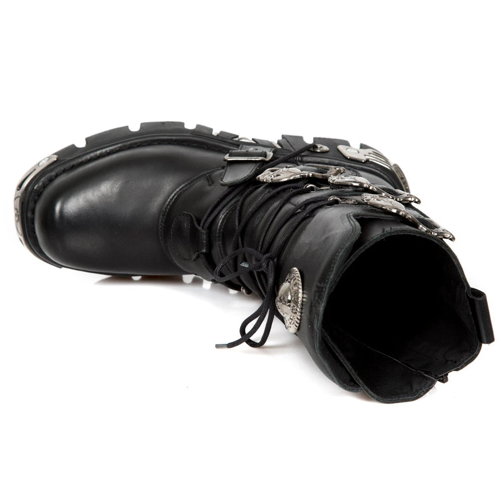 New Rock Boots New Rock Metallic Collection Gothic Boots M.391-S1 10 New Rock Boots New Rock Metallic Collection Gothic Boots M.391-S1