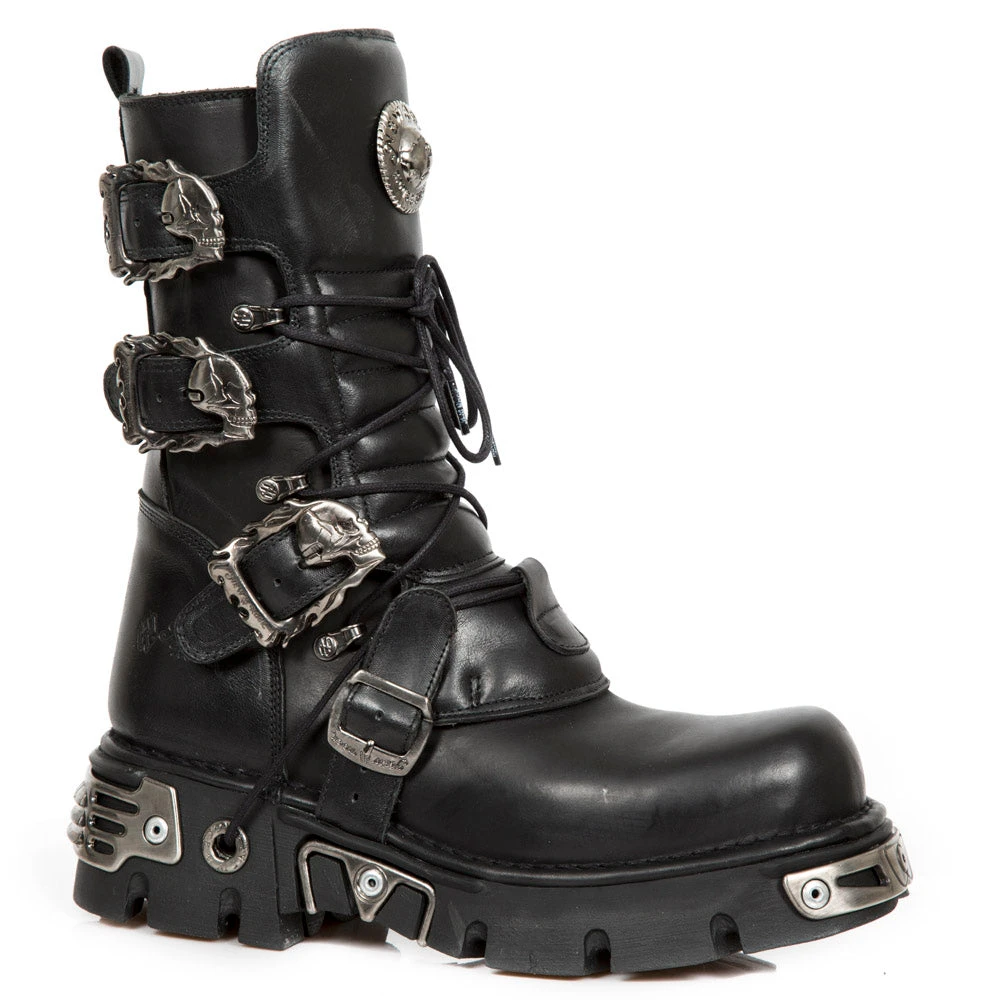 New Rock Boots New Rock Metallic Collection Gothic Boots M.391-S1 11 New Rock Boots New Rock Metallic Collection Gothic Boots M.391-S1