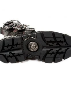 New Rock Boots New Rock Vintage Flower Reactor Boots M.391-S26