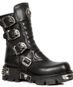New Rock Boots Gothic Boots New Rock Black Wild Reactor Boots M.391X-S1