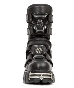 New Rock Boots New Rock Velcro Tower Boots M.422-S1 Gothic Boots