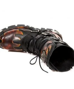 New Rock Boots Gothic Boots New Rock M.591-S1 Boots Red Flame