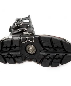 New Rock Boots Gothic Boots New Rock M.591X S1 Boots Red Flame