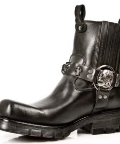 New Rock Boots New Rock Motorcycle Collection Ankle Boots M.7621-S1 All Footwear
