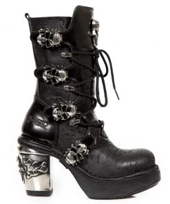 New Rock Boots New Rock Anki NRK Skull Boots M.8366-S1