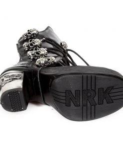New Rock Boots New Rock Anki NRK Skull Boots M.8366-S1 18 New Rock Boots New Rock Anki NRK Skull Boots M.8366-S1