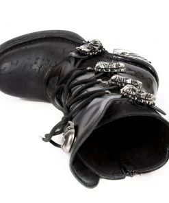 New Rock Boots New Rock Anki NRK Skull Boots M.8366-S1 19 New Rock Boots New Rock Anki NRK Skull Boots M.8366-S1