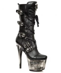New Rock Boots New Rock Spiked Platform Boots M.DEVIL001-S3 Gothic Boots