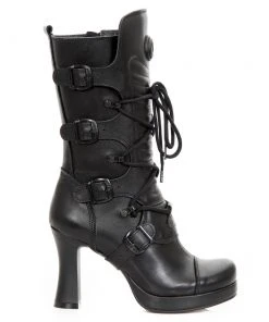 New Rock Boots Gothic Boots New Rock All Black Boots M.GOTH5815-S2