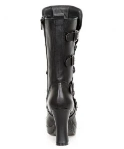 New Rock Boots Gothic Boots New Rock All Black Boots M.GOTH5815-S2 18 New Rock Boots Gothic Boots New Rock All Black Boots M.GOTH5815-S2