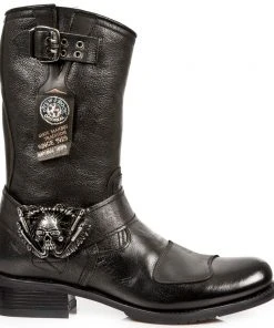 New Rock Boots New Rock Biker Boots M.GY07-S10 All Footwear
