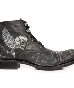 New Rock Boots All Footwear New Rock Biker Boots M.GY31-S10