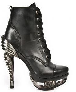 New Rock Boots New Rock Ladies Ankle Boots M.MAG016-S1 Gothic Boots