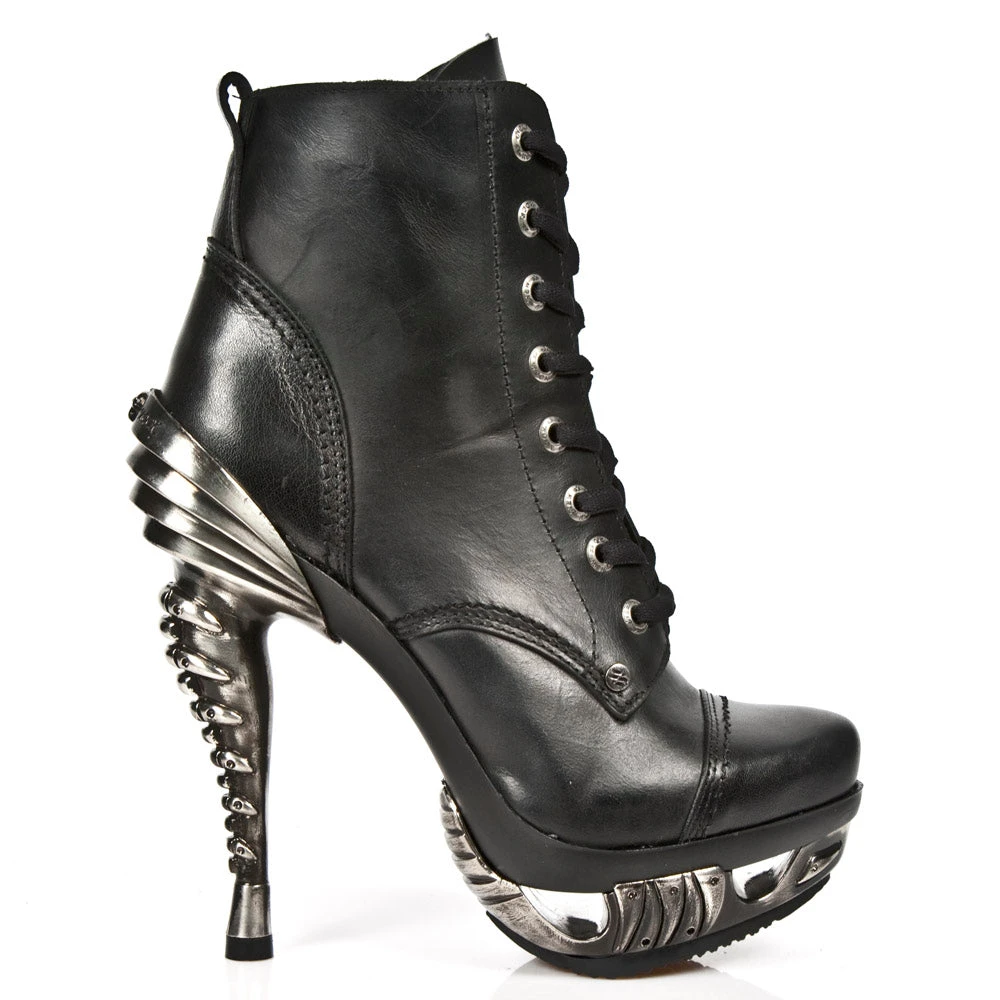 New Rock Boots New Rock Ladies Ankle Boots M.MAG016-S1 Gothic Boots 11 New Rock Boots New Rock Ladies Ankle Boots M.MAG016-S1 Gothic Boots