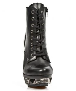 New Rock Boots New Rock Ladies Ankle Boots M.MAG016-S1 Gothic Boots 16 New Rock Boots New Rock Ladies Ankle Boots M.MAG016-S1 Gothic Boots