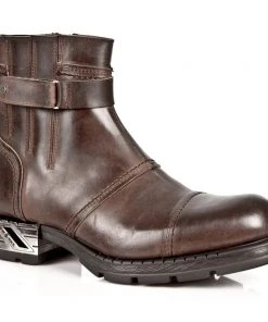 New Rock Boots Gothic Boots New Rock Brown Motorock Boots M.MR013-S2