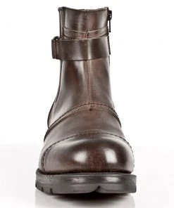 New Rock Boots Gothic Boots New Rock Brown Motorock Boots M.MR013-S2