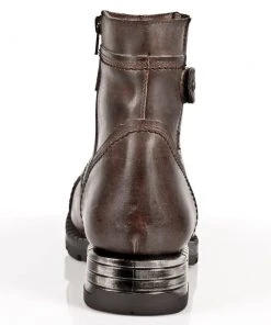 New Rock Boots Gothic Boots New Rock Brown Motorock Boots M.MR013-S2