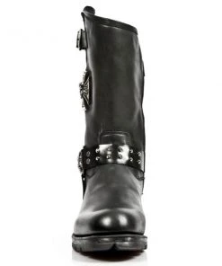 New Rock Boots New Rock Iron Cross Motorock Boots M.MR030-S1 All Footwear