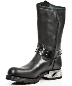 New Rock Boots New Rock Iron Cross Motorock Boots M.MR030-S1 All Footwear