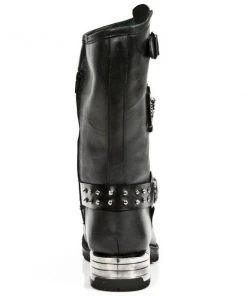 New Rock Boots New Rock Iron Cross Motorock Boots M.MR030-S1 All Footwear